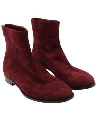 Jimmy Choo London Womens Suede Ankle Boot (Authentic Pre-Loved)