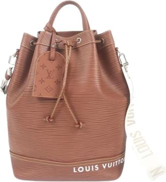 Louis Vuitton Bolso Bucket Epi Pre-owned - Pre-owned - Mujer - Marr&oacute;n - ONE SIZE