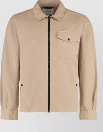Woolrich cotton overshirt jacket