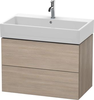 Duravit Mueble Bajo Encimera Duravit L-cube, De Pared, 2 Cajones, 78,4 X 45,9 Cm, Para Vero Air 235080, Color: Decoraci&oacute;n Pino Plata - Lc627703131