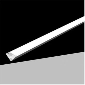 Trade Shop Trade Shop - Perfil Angular De Aluminio Para Tiras De Luz Led De Superficie Con Techo Opaco Al-04-s De 2mt