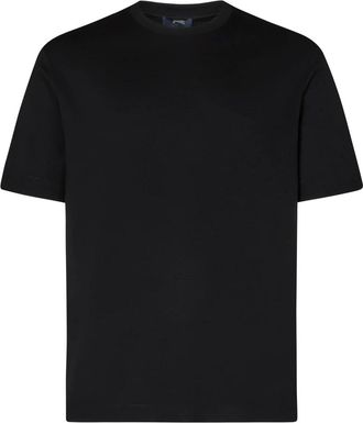 Herno Cotton Jersey T-Shirt - Heren - T-shirts - Zwart - XL - Katoen - Tops