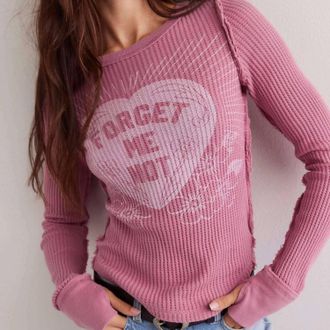 Free People Womens Lucky Locket Top In Watermelon