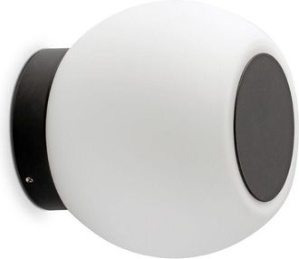 Faro Barcelona Faro Moy Aplique De Ba&ntilde;o Negro Mate Ip44 3000k