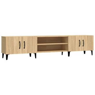 vidaXL Vidaxl - Mueble Para Tv Madera Contrachapada Roble Sonoma 180x31,5x40 Cm