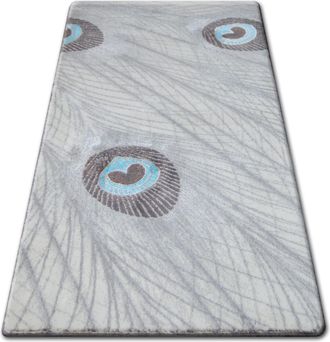 RugsX Rugsx - Alfombra Acr&iacute;lica Patara 0052 Crema/turquesa Multicolour 160x235 Cm