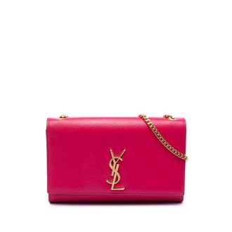 Saint Laurent Pre-owned Saint Laurent Medium Grain De Poudre Monogram Kate Crossbody Ladies 485GISZ707C52MVK