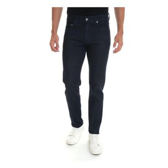 Harmont & Blaine Heren, Jeans, Blauw, Maat: W33 Katoen