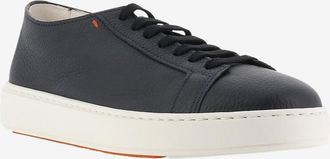 Santoni Sneakers aus Vollnarbenleder