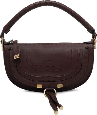 Chlo&eacute; Marcie mini leren schoudertas