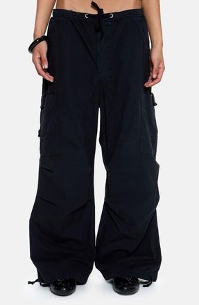 Jaded London Parachute Cargo Pants in Black at Nordstrom, Size X-Large