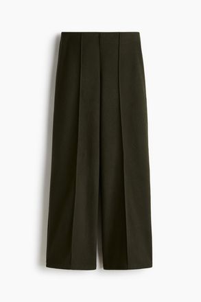 H&M Hose mit Biesennaht - Dunkelgr&uuml;n