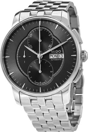 Mido Baroncelli Chronograph Automatic Black Dial Mens Watch M86074131