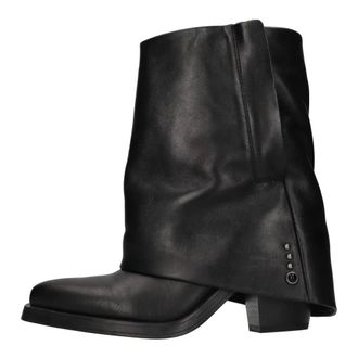 Ash Botines de Piel - Shoes - Mujer - Negro - 36 EU