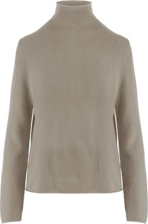 Allude Cashmere Trui - Dames - Cashmere truien - Beige - XS - Kasjmier - Truien & Vesten