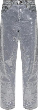Rag & Bone Jeans con applicazione logo - Grigio
