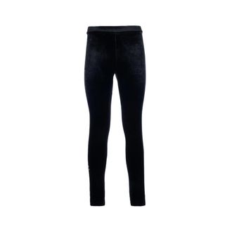 Balenciaga Leggings, female, Black, Size: S Velvet Ski Leggings