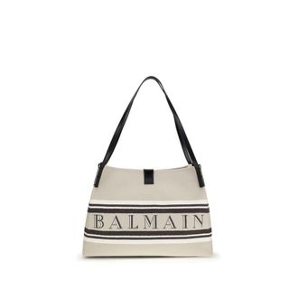 Balmain Multicolor Cotton Shoulder Womens Bag