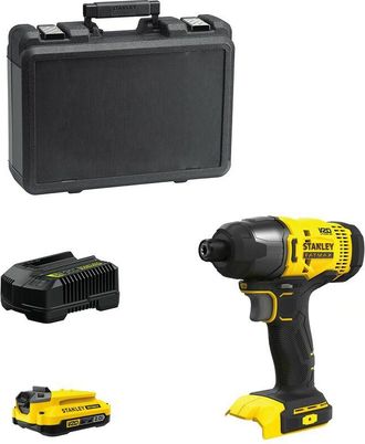 Stanley Atornillador De Impacto Fatmax Sfmcf800d1k (1 X 2,0 Ah + Cargador + Malet&iacute;n)