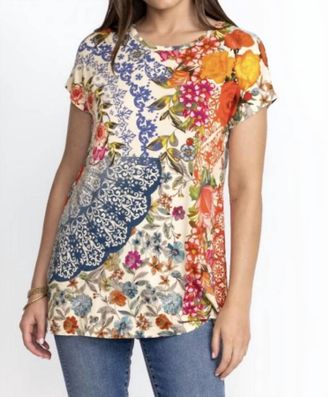 Johnny Was Tango Relaxed Tee In Multi