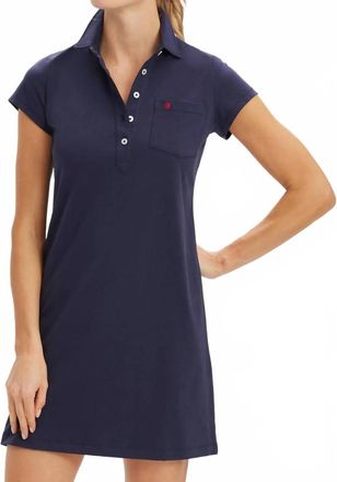 Boast Club Polo Dress In Navy
