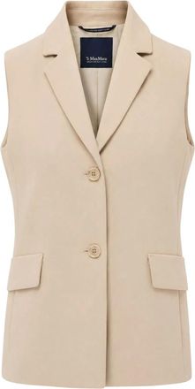 Max Mara Mujer, Chaquetas, Beige, Talla: S