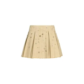 Liu Jo Dames, Rokken, Beige, Maat: L Katoen