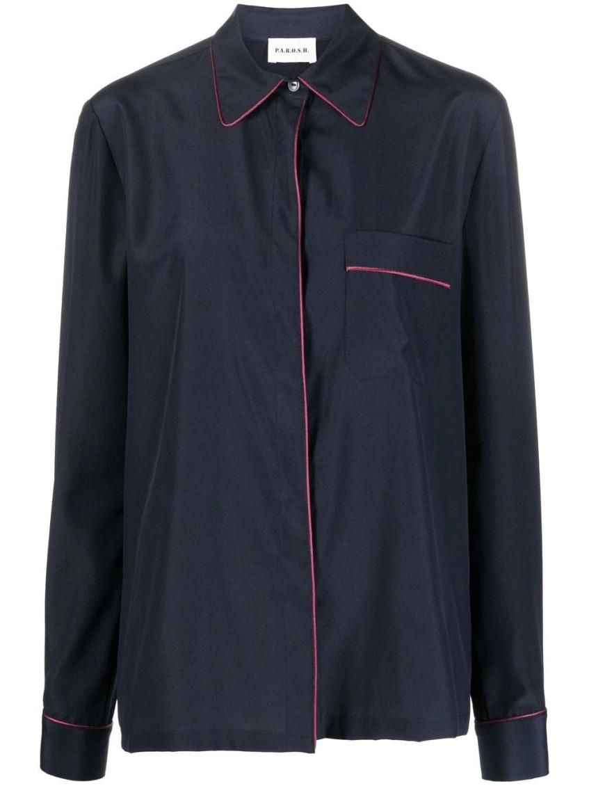 front Crew-neck pockets jacket with TAGLIATORE ジャケット