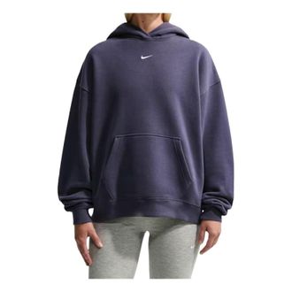Nike (WMNS) Nike Studio Fleece Medium Weight Hoodie Gridiron Sail IM8502-013