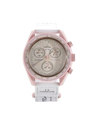 Omega xSwatch Moonswatch Mission to Venus 42mm watch - Rosa
