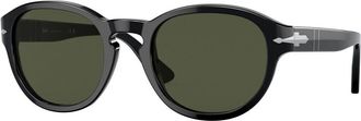 Persol PO3304S 95/31 Mens Sunglasses Black Size 50
