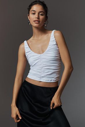 Susana Monaco Gathered Front Tank Top