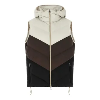 Kiton Chevron Quilted Vest - female - Kiton - Waistcoats - Multicolor - 2XS - Jackets