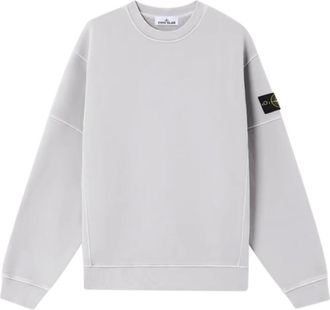 Stone Island Sweatshirts, male, Gray, 2XL, Sweatshirt