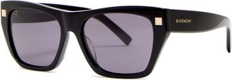 Givenchy Oversized Square-frame Sunglasses - Black - One Size