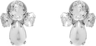 Simone Rocha Victorian Floret earrings - Silver