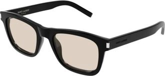 Saint Laurent Sunglasses, female, Black, Size: 52 MM Corner Angle Sunglasses