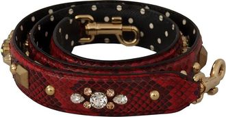 Dolce & Gabbana Leather Bag Strap