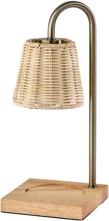 Adesso Ridgley Candle Warmer Lamp in Antique Brass at Nordstrom