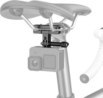 OEM Soporte Universal Para Sill&iacute;n De Bicicleta Para Gopro Y C&aacute;maras De Acci&oacute;n - Negro