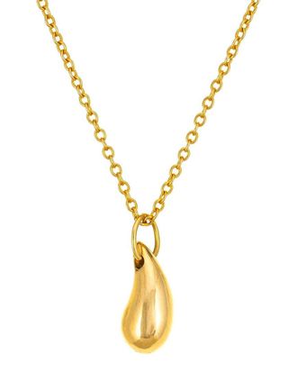 Liv Oliver 18K Drop Necklace