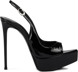 Le Silla Pumps con cinturino posteriore - Nero