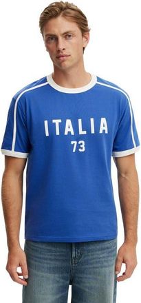 Cotton On Mens Everyday Fit Graphic T-Shirt in Royal Blue Italia 73 at Nordstrom, Size X-Large