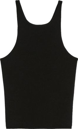Max Mara Sleeveless Top - Dames - Tops zonder mouwen - Zwart - S - Wol - Tops