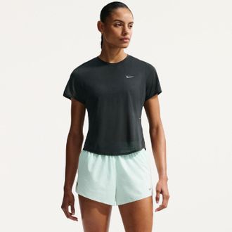 Nike Womens Swift Breathe Dri-FIT T-Shirt Black XXL