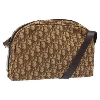 Dior Pre-owned Vintage Trotter Borsa a Spalla in Tela - - Pre-owned - Donna - Marrone - ONE SIZE