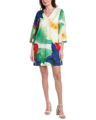 Tommy Bahama Penney Blooms Silk Shift Dress