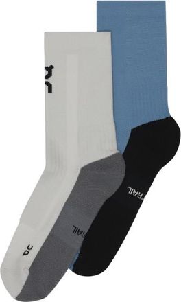 On Trail Sock High 2-Pack Wandersocken - Unisex | grau