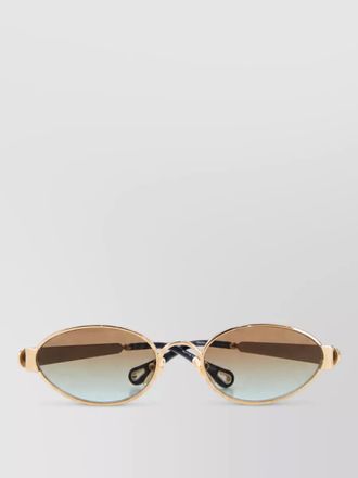 Chlo&eacute; metal holly sunglasses