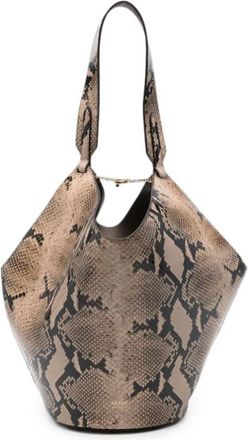 Khaite Tassen, Dames, Veelkleurig, ONE Size, Leer, Simona Schoudertas